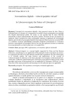 Suveranitatea digitală – viitorul spaţiului virtual?